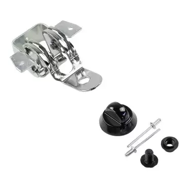Recambio Kit de bisagra con tornillo de fijación para frigoríficos Dometic de caravanas, autocaravanas y camper.
