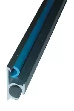 Perfil guía de aluminio 2.5 m para carroceria de autocaravana, caravana y camper. Ref. 901171