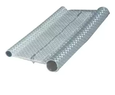 Perfil doble medida 7mm y 4mm para toldos y avances de caravanas, autocaravanas y camper.