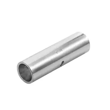 Manguito de empalme de cobre para cable de 10 mm2  para instalaciones y reparaciones.