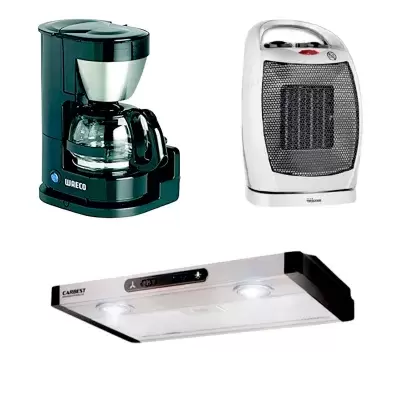 pequeños electrodomésticos autocaravana 